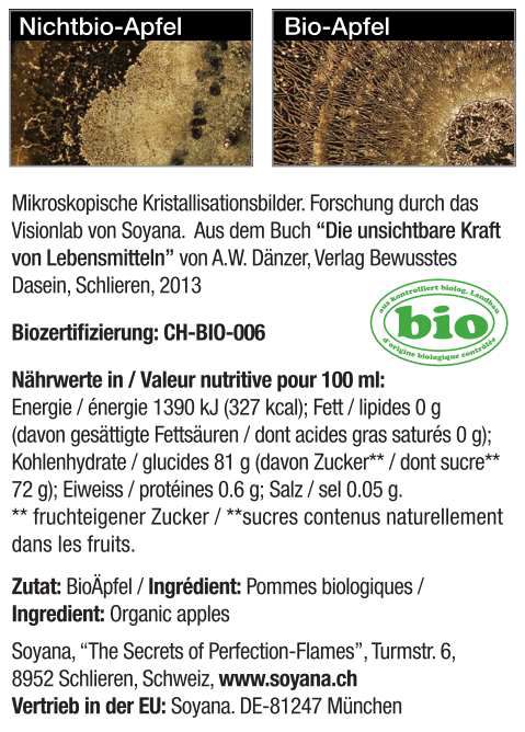 Bio Apfeldicksaft in Rohkostqualität 700g