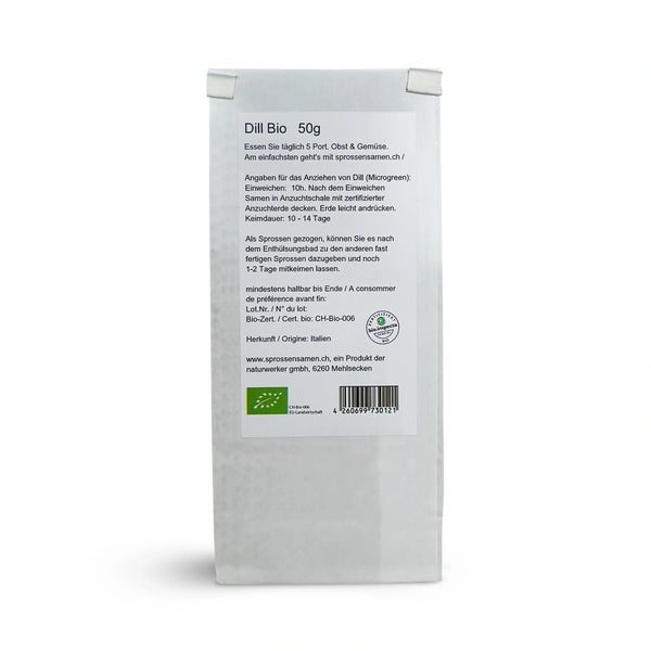 Dill Sprossensamen Bio 50g