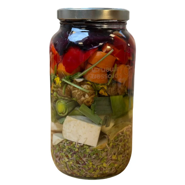 Fermentier-Set „VitalGlas“ von Kimchi & Gemüse