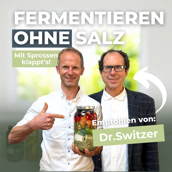 Fermentier-Set „VitalGlas“ von Kimchi & Gemüse