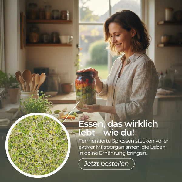 Fermentier-Set „VitalGlas“ von Kimchi & Gemüse