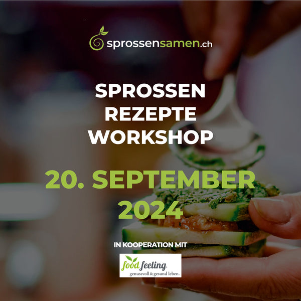 Sprossen-Rezepte-Workshop